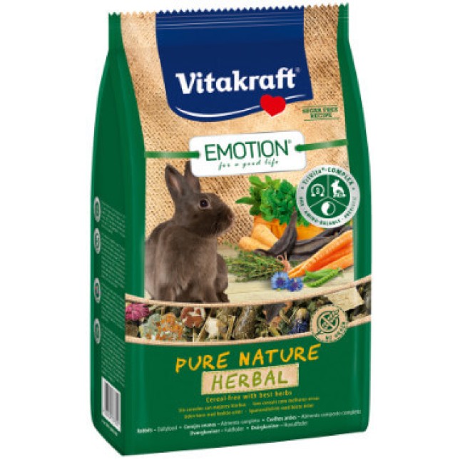 Vitakraft βασική τροφή για κουνέλια 600gr Vitakraft βασική τροφή για κουνέλια 600gr