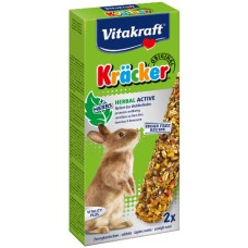 Vitakraft kracker για κουνέλια με ευεργετικά βότανα 2τεμ Vitakraft kracker για κουνέλια με ευεργετικά βότανα 2τεμ