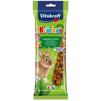 Vitakraft kracker για κουνέλια λαχανικά&παντζάρι 2τεμ Vitakraft kracker για κουνέλια λαχανικά&παντζάρι 2τεμ