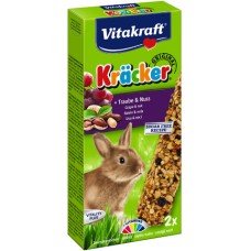Vitakraft kracker για κουνέλια με ξηρούς καρπούς 2τεμ Vitakraft kracker για κουνέλια με ξηρούς καρπούς 2τεμ