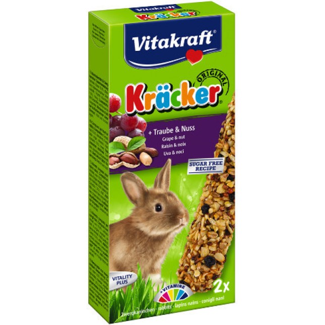 Vitakraft kracker για κουνέλια με ξηρούς καρπούς 2τεμ