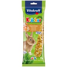 Vitakraft kracker για κουνέλια με popcorn & μέλι 2τεμ Vitakraft kracker για κουνέλια με popcorn & μέλι 2τεμ