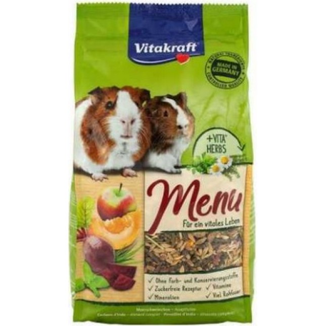 Vitakraft menu vital-τροφή για ινδικά χοιρίδια Vitakraft menu vital-τροφή για ινδικά χοιρίδια