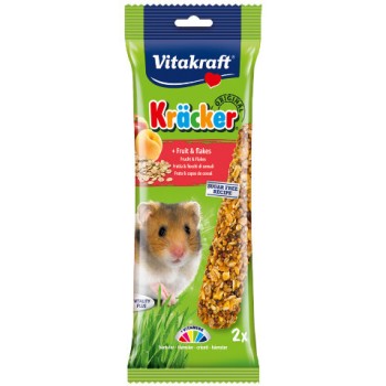 Vitakraft λιχουδιά χάμστερ φρούτα&δημητριακά 2τεμ Vitakraft λιχουδιά χάμστερ φρούτα&δημητριακά 2τεμ
