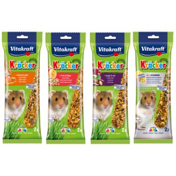 Vitakraft kracker duo λιχουδιές για χάμστερ 2τεμ Vitakraft kracker duo λιχουδιές για χάμστερ 2τεμ