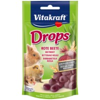 Vitakraft drops λιχουδιά με σταγόνες παντζαριού 75gr