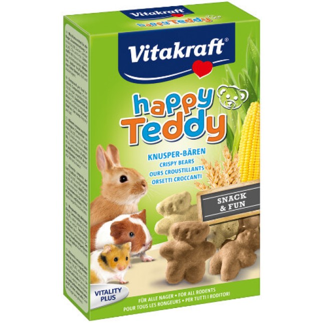 Vitakraft αρκουδάκια με δημητριακά &λαχανικά 75gr