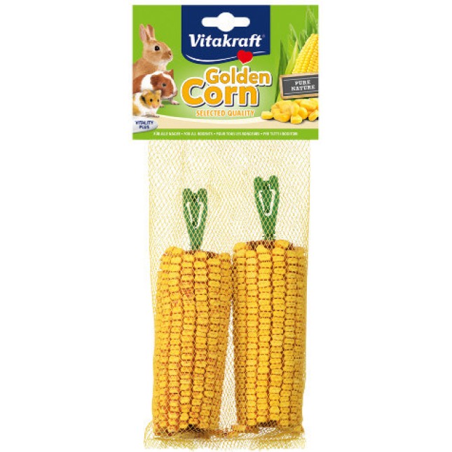 Vitakraft golden αποξηραμένο καλαμπόκι 2τεμ Vitakraft golden αποξηραμένο καλαμπόκι 2τεμ