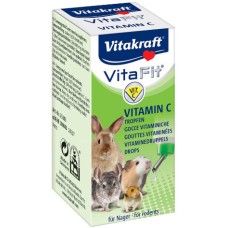 Vitakraft σταγόνες βιταμίνης C τρωκτικών 10ml Vitakraft σταγόνες βιταμίνης C τρωκτικών 10ml