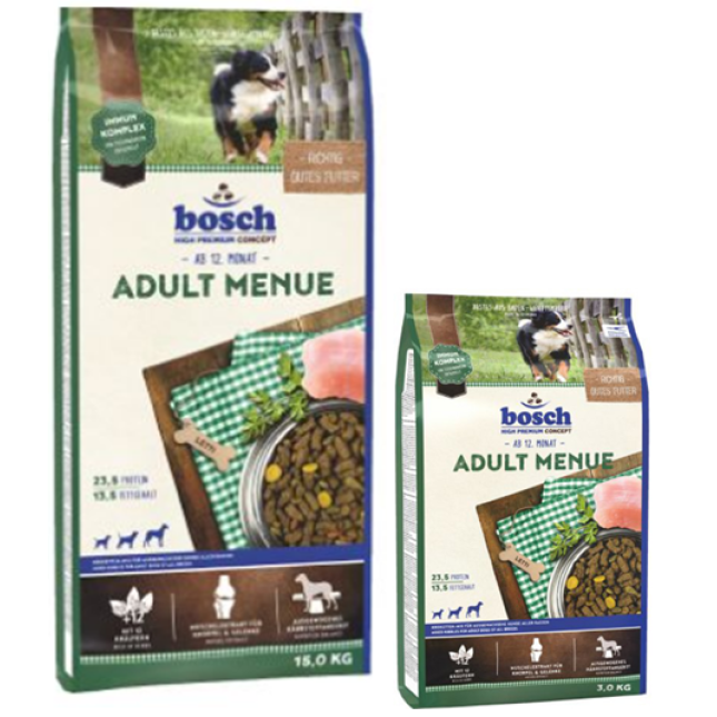 Bosch Adult Menue με πουλερικά Bosch Adult Menue με πουλερικά