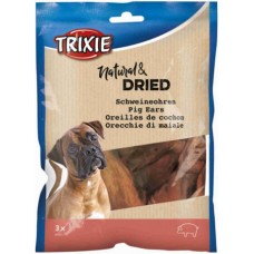 Trixie λιχουδιά για σκύλους αυτιά χοιρινά αποξηραμένα (συσκ 3 τμχ)