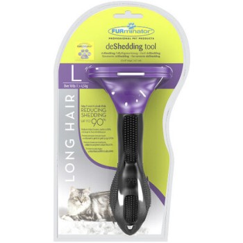 Furminator βούρτσα furminator για μακρύτριχες γάτες Furminator βούρτσα furminator για μακρύτριχες γάτες