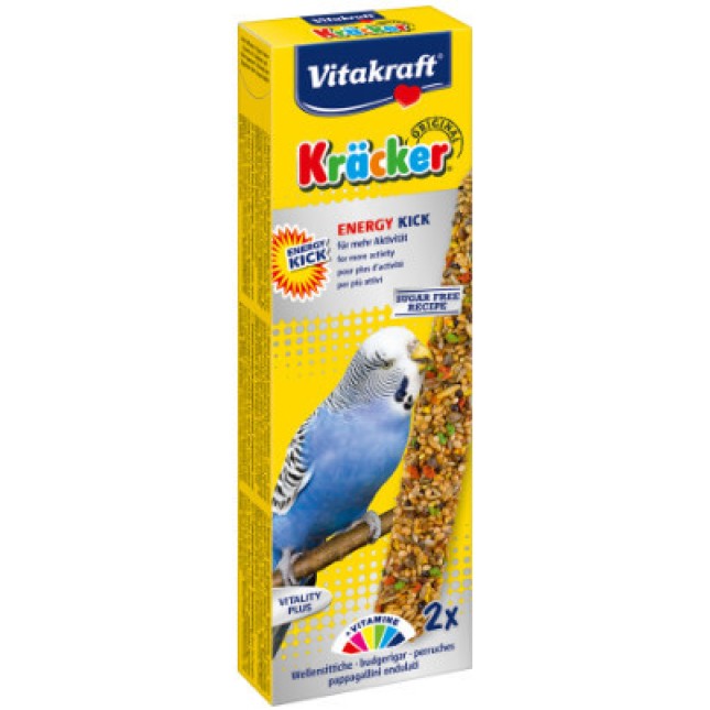 Vitakraft kracker για παπαγαλάκια για εξτρά ενέργεια 2τεμ Vitakraft kracker για παπαγαλάκια για εξτρά ενέργεια 2τεμ