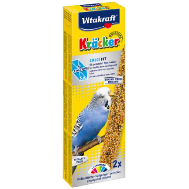 Vitakraft kracker για παπαγαλάκια Junior με μέλι&ασβέστιο 2τεμ Vitakraft kracker για παπαγαλάκια Junior με μέλι&ασβέστιο 2τεμ