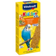 Vitakraft kracker για παπαγαλάκια με μέλι&σουσάμι 2τεμ
