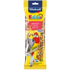 Vitakraft kracker για μεσ.παπαγάλους με αμύγδαλα&σύκο 2τεμ