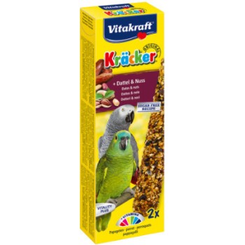Vitakraft kracker μεγ.παπαγάλους με καρύδια&χουρμάδες 2τεμ Vitakraft kracker μεγ.παπαγάλους με καρύδια&χουρμάδες 2τεμ