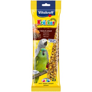 Vitakraft kracker μεγ.παπαγάλους με μέλι&γλυκάνισο 2τεμ Vitakraft kracker μεγ.παπαγάλους με μέλι&γλυκάνισο 2τεμ
