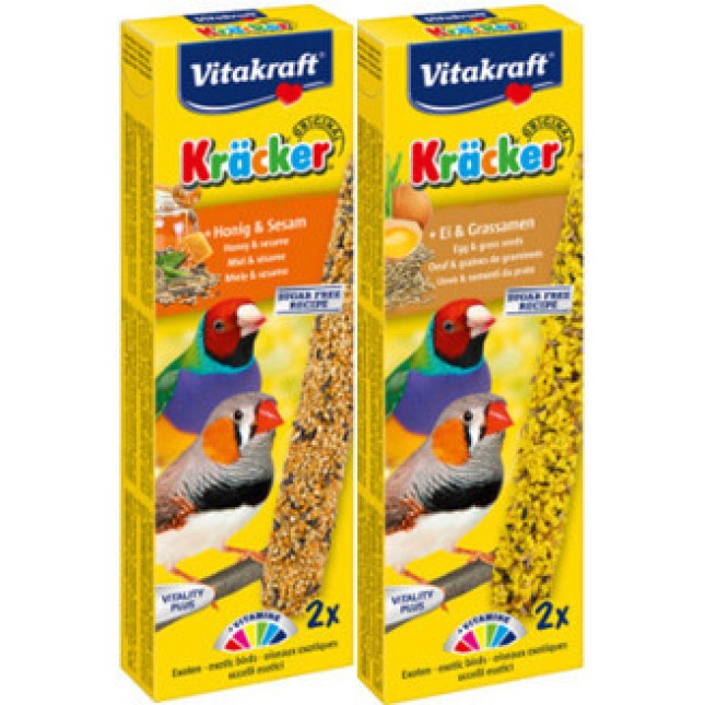 Vitakraft kracker duo για εξωτικά πτηνά 2τεμ