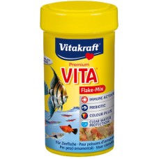 Vitakraft vt flakes τροφή τροπικά ψάρια 100ml