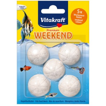 Vitakraft weekend τροφή ψαριών 4 ημερών 5τεμ Vitakraft weekend τροφή ψαριών 4 ημερών 5τεμ