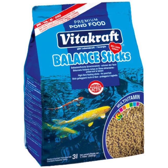 Vitakraft pond τροφή για ψάρια λίμνης 3lt Vitakraft pond τροφή για ψάρια λίμνης 3lt