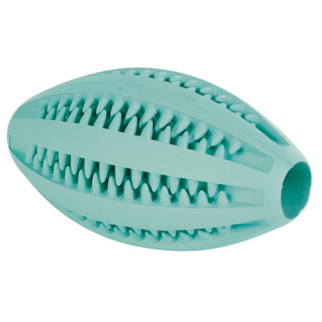 Trixie παιχνίδι μπάλα rugby με μέντα λαστ.11cm Trixie παιχνίδι μπάλα rugby με μέντα λαστ.11cm