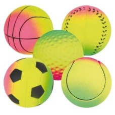 Τrixie παιχνίδι μπάλα νέον σε διάφορα σχέδια 7cm