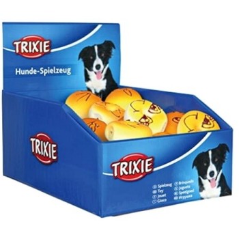 Trixie παιχνίδια σετ 18+18 ψωμάκια & bagels από  λατέξ 6cm