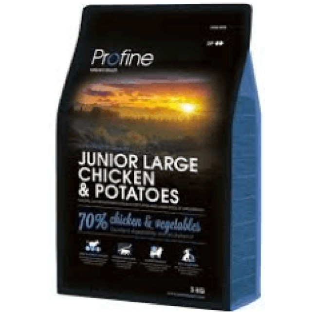 Profine junior large κοτόπουλο & πατάτα 3kg Profine junior large κοτόπουλο & πατάτα 3kg