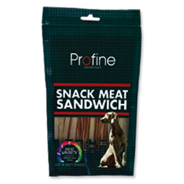 Profine λιχουδιά sandwich κρέατος 80gr Profine λιχουδιά sandwich κρέατος 80gr