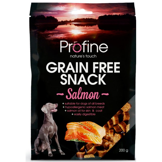 Profine λιχουδιά χωρίς σιτηρά σολομό 200gr Profine λιχουδιά χωρίς σιτηρά σολομό 200gr