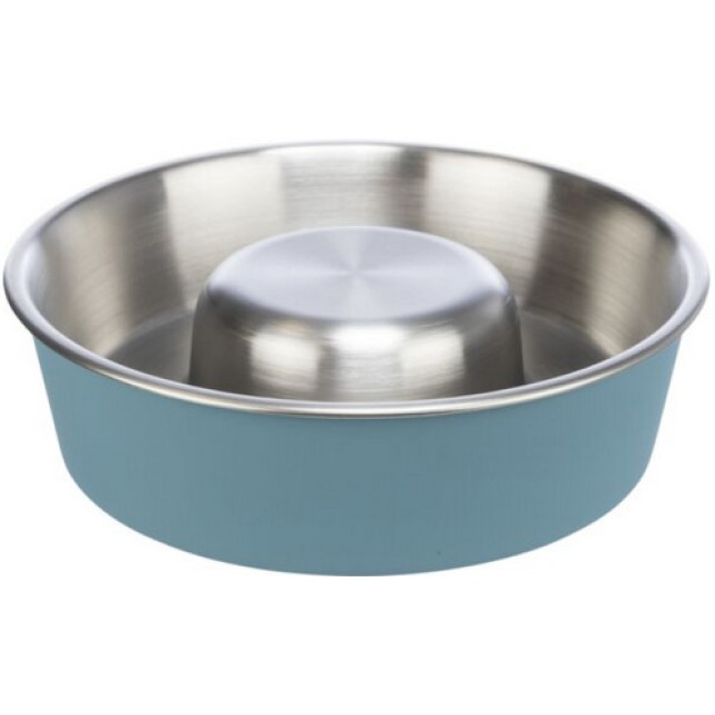Trixie πιάτο μεταλ. αργού ταΐσματος 1.4lt/21cm Trixie πιάτο μεταλ. αργού ταΐσματος 1.4lt/21cm