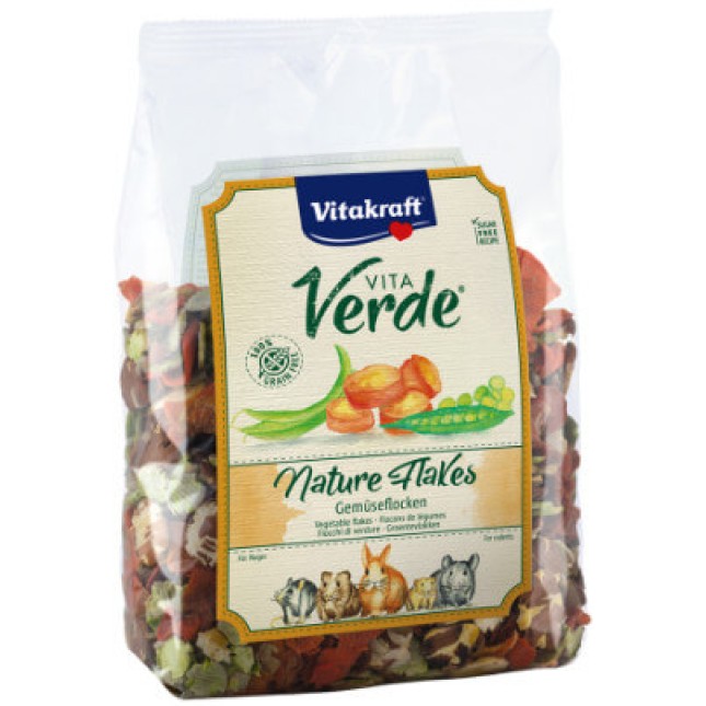 Vitakraft vita verde λιχουδιές με νιφάδες λαχανικών 400gr