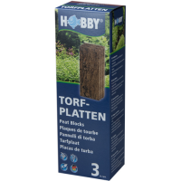 Hobby Peat blocks Πλάκες τύρφης χρησιμοποιούνται ως το χαμηλότερο επίπεδο στο ενυδρείο