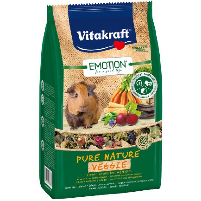 Vitakraft βασ.τροφή για ινδικά χοιρίδια 600gr Vitakraft βασ.τροφή για ινδικά χοιρίδια 600gr