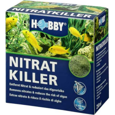 Hobby Nitrat killer απομακρύνει τα νιτρικά κάνοντας ανταλλαγή ιόντων μέχρι 12.500 mg νιτρικών Hobby Nitrat killer απομακρύνει τα νιτρικά κάνοντας ανταλλαγή ιόντων μέχρι 12.500 mg νιτρικών