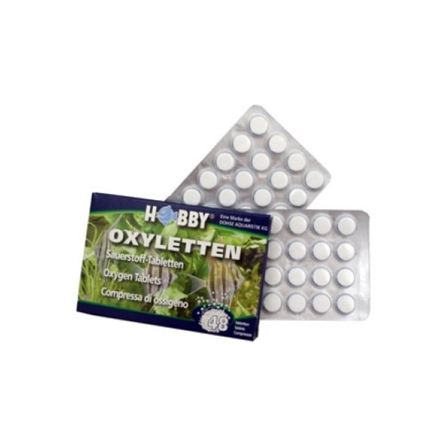 HOBBY OXYLETTEN ΤΑΜΠΛΕΤΕΣ ΟΞΥΓΟΝΟΥ (48 τεμ) HOBBY OXYLETTEN ΤΑΜΠΛΕΤΕΣ ΟΞΥΓΟΝΟΥ (48 τεμ)