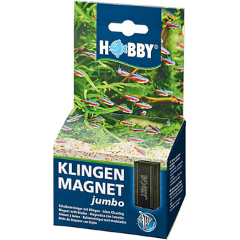 Hobby Glass Cleaning Magnet, μαγνήτης jumbo με ξυράφι