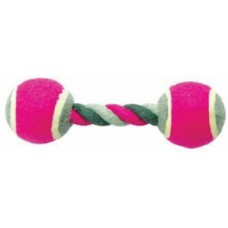 Duvo Παιχνίδι σχοινί 2 μπάλες tennis 18cm Duvo Παιχνίδι σχοινί 2 μπάλες tennis 18cm
