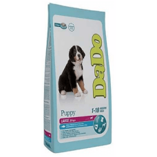 Dado puppy large με ψάρι ωκεανού και ρύζι Dado puppy large με ψάρι ωκεανού και ρύζι
