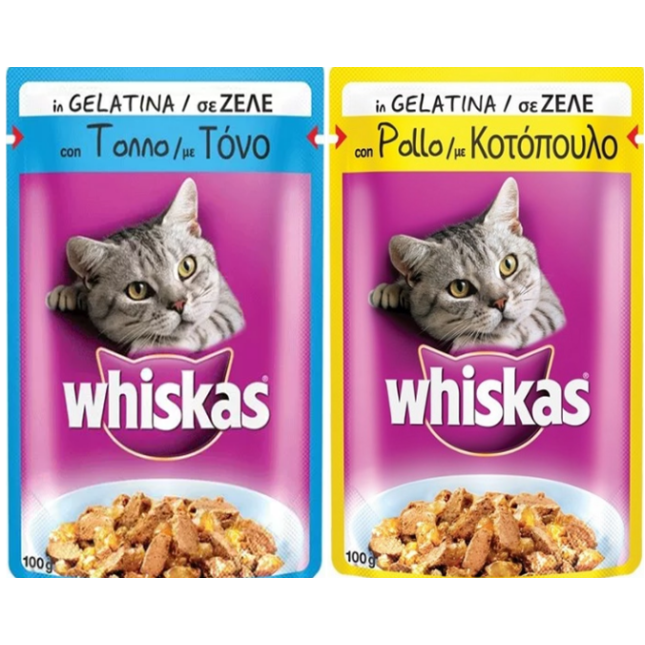 Whiskas fresh pack σε ζελέ