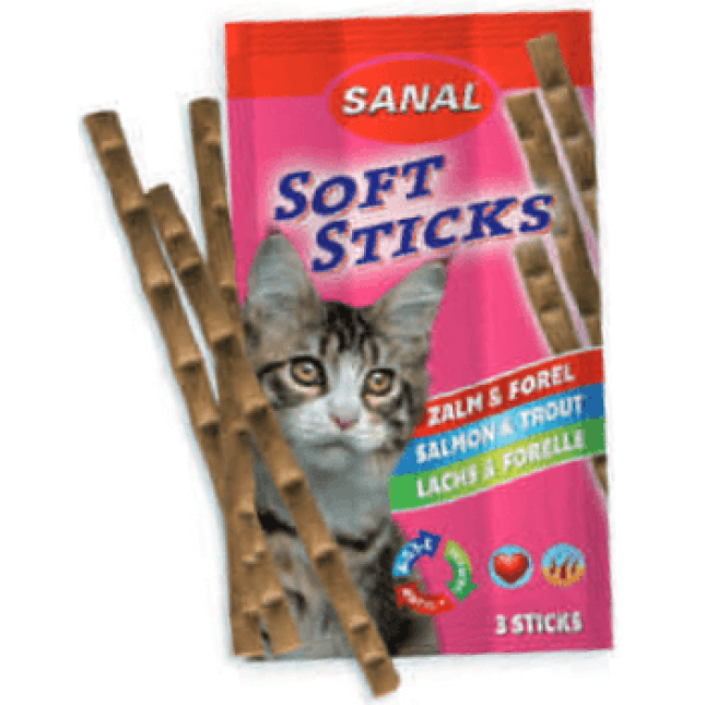 Sanal soft sticks σε τρεις γεύσεις Sanal soft sticks σε τρεις γεύσεις