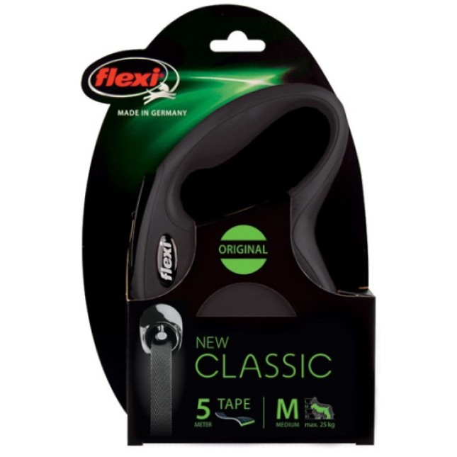 Flexi αυτόματος οδηγός New Classic Tape M μήκους 5 μέτρα Flexi αυτόματος οδηγός New Classic Tape M μήκους 5 μέτρα