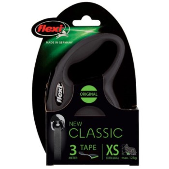 Flexi αυτόματος οδηγός New Classic Tape XS με ταινία για σκυλιά ως 12 κιλά και μήκους 3 μέτρα Flexi αυτόματος οδηγός New Classic Tape XS με ταινία για σκυλιά ως 12 κιλά και μήκους 3 μέτρα