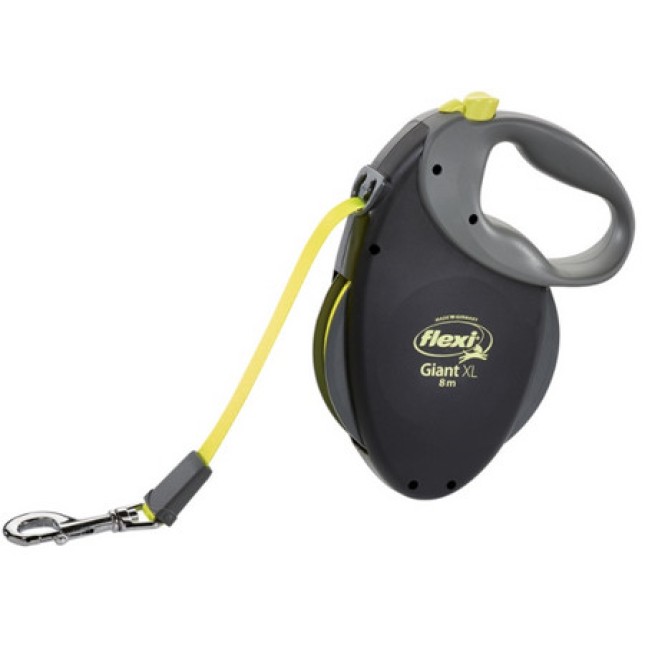 Flexi αυτόματος οδηγός Giant Neon XL - +50kg - μήκος 8 μέτρα Flexi αυτόματος οδηγός Giant Neon XL - +50kg - μήκος 8 μέτρα