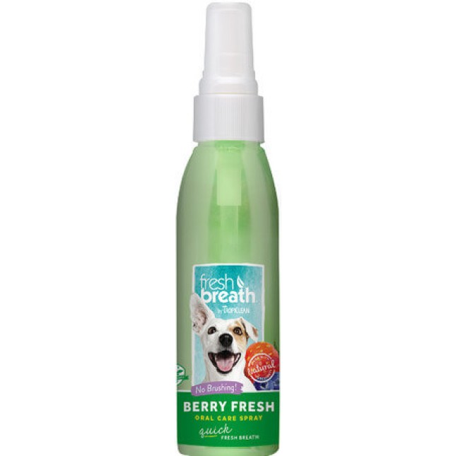 TropiClean φρέσκ,αναπνοή στοματ.φροντίδα spray berry fresh 118ml TropiClean φρέσκ,αναπνοή στοματ.φροντίδα spray berry fresh 118ml
