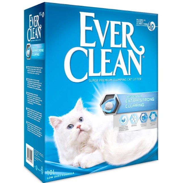 Everclean άμμος υγιεινής χωρίς άρωμα για ευαίσθητες γάτες Everclean άμμος υγιεινής χωρίς άρωμα για ευαίσθητες γάτες