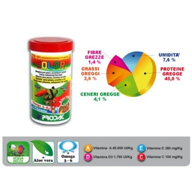 PRODAC COLOR FLAKES PRODAC COLOR FLAKES