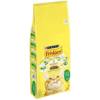 Friskies Πλήρης τροφή με κουνέλι, κοτόπουλο και λαχανικά για ενήλικες γάτες Friskies Πλήρης τροφή με κουνέλι, κοτόπουλο και λαχανικά για ενήλικες γάτες